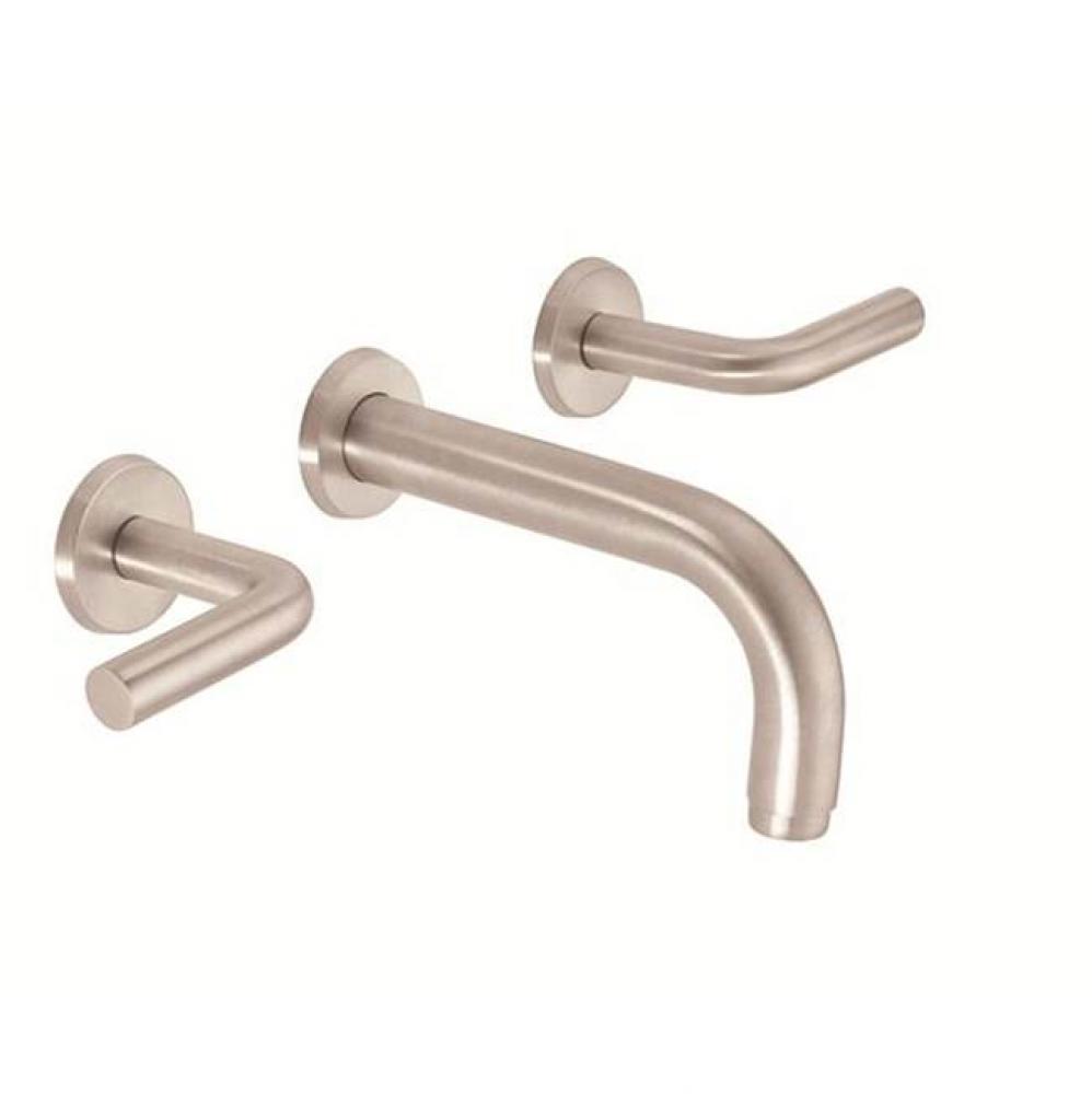 Two Handle Lavatory Wall Faucet Trim Only