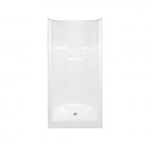 Hamilton Bathware HA001330-C-000-WHT - Alcove AcrylX 35 x 36 x 75 Shower in White G3675SH