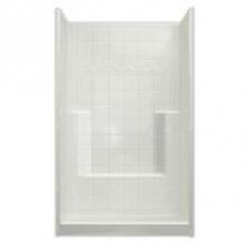 Hamilton Bathware HA001583-C-000-BON - Alcove AcrylX 42 x 36 x 80 Shower in Bone M3642 SH Tile