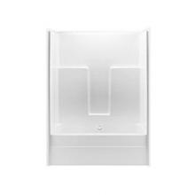 Hamilton Bathware HA001218-C-000-WHT - Alcove AcrylX 30 x 54 x 73 Tub Shower in White G5430TS