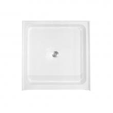 Hamilton Bathware HA001008-C-000-BON - Thermal Cast Acrylic 36 x 36 x 7 Shower Base in Bone AB 3636