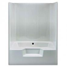 Hamilton Bathware HA001233-C-WP-WRS - Tub Shower G6048TSWSWPC-WRS