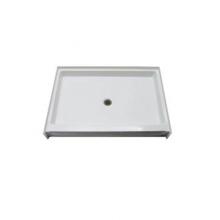 Hamilton Bathware HA001035-C-000-WHT - AcrylX 54 x 34 x 6 Shower Base in White G5434SH PAN