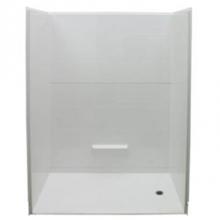 Hamilton Bathware HA001415-L-000-BIS - Alcove AcrylX 32 x 62 x 79 Shower in Biscuit MP 6232 BF 1.0 5PL/R