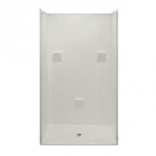 Hamilton Bathware HA001392-C-000-BIS - Alcove AcrylX 37 x 48 x 78 Shower in Biscuit MP 4836 BF 4P .875