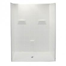 Hamilton Bathware HA001399-C-000-BIS - Alcove AcrylX 31 x 60 x 77 Shower in Biscuit MP 6030 BF 5P .75 C