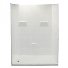 Hamilton Bathware HA001402-L-000-BIS - Alcove AcrylX 31 x 60 x 79 Shower in Biscuit MP 6030 SH 5P 4.0 L/R