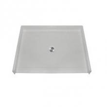 Hamilton Bathware HA001663-C-000-WHT - AcrylX Shower Base in White MPB 4836 BF .875