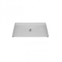 Hamilton Bathware HA001669-C-000-WHT - AcrylX Shower Base in White MPB 6030 BF .75 C