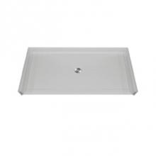 Hamilton Bathware HA001676-C-000-WHT - AcrylX Shower Base in White MPB 6036 BF .875 C