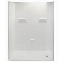 Hamilton Bathware HA001588-R-000-WHT - Alcove AcrylX 33 x 60 x 78 Shower in White MP 6033 BF 5P 1.0 L/R