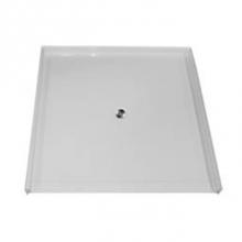 Hamilton Bathware HA001666-C-000-WHT - AcrylX Shower Base in White MPB 5050 BF 1.0