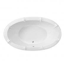 Hamilton Bathware HA001114-C-000-WHT - Drop-in AcrylX 72 x 42 x 22 Bath in White G4272OV