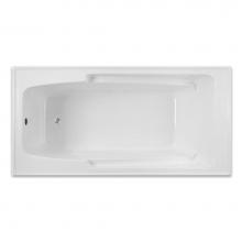 Hamilton Bathware HA001109-E-000-WHT - Drop-in AcrylX 72 x 36 x 23 Bath in White G3672TO