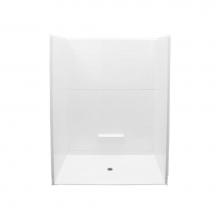 Hamilton Bathware HA001416-C-000-WHT - Alcove AcrylX 32 x 62 x 79 Shower in White MP 6232 BF 5P .75 C