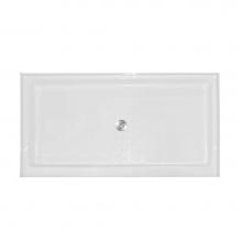 Hamilton Bathware HA001011-C-000-BON - Thermal Cast Acrylic 60 x 32 x 7 Shower Base in Bone AB 6032