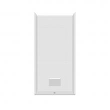 Hamilton Bathware HA001391-X2LBSVBL-000-WHT - AcrylX 38 x 38 x 79 Shower in White MP 3838 BF 4P .5 C