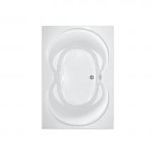 Hamilton Bathware HA001095-C-000-WHT - Drop-in Thermal Cast Acrylic 60 x 42 x 22 Bath in White RN RIO 6042