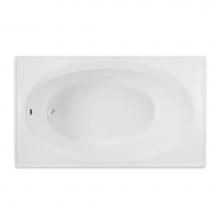 Hamilton Bathware HA001115-E-000-WHT - Drop-in AcrylX 72 x 42 x 22 Bath in White G4272TO