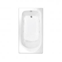 Hamilton Bathware HA001140-E-000-WHT - Drop-in Thermal Cast Acrylic 60 x 32 x 20 Bath in White RN 6032