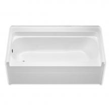 Hamilton Bathware HA001123-R-000-WHT - Alcove AcrylX 60 x 32 x 22 Bath in White G6032TO