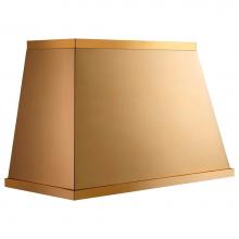 Monogram ZVC53DWB1 - 53'' Brass Hood Designer Collection