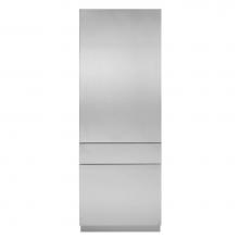 Monogram ZKSSN844NRH - 30'' Integrated Refer SS Solid Door, 84'' Opening -3/4'', RH