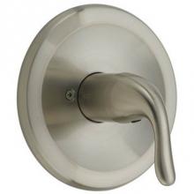 OmniPro OPB-700BN - Pressure Balanced Valve Only L/Stops,Brushed Nickel Trim,Metal  Lever Hndl, Cc Or Ip