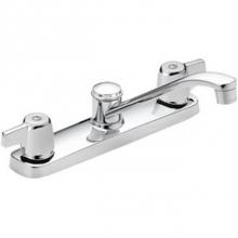 OmniPro OPC-200C - 8'' Deck Fct-Washerles-Metal Handles, Chrome