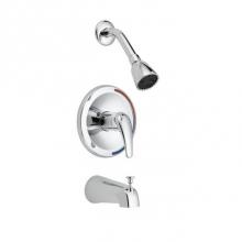 OmniPro OPC-730C - Cp Tub / Shwr Trim, Slip On Div Spout, Metal Lever Hndl, P.B.V., Cc Or Ip, L/Stops