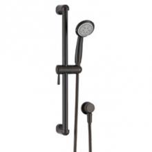 OmniPro OPHS-600ORB - Orb Handshower, 3 Setting Easy Clean Showerhead,24'' Metal Slide Bar, 72''  Ss