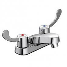 OmniPro OPC-400CLB - 4'' Euro Design Centerset/Washerless  W/Wbh Wrist Blade Handles Less Pop-Up