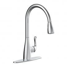 OmniPro OPB-152C - Single Handle Pull-Down Kitchen Faucet, Chrome Finish