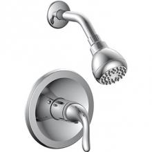 OmniPro OPB-720CDJP - Chrome Plate Shower Trim Only Metal Lever Hndl, Decorative Shower Head, JPB Pack