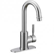 OmniPro OPH-320C - Single Handle Bar Faucet, Cp, Metal Lever Hndl, High Arc Spout, Ceramic Cartridge,1 Or 3 Hole Inst