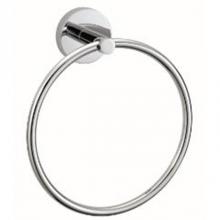 OmniPro OPH-TRC - 7'' Round Chrome Plated Towel Ring Highlight Collection