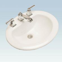 Western Pottery L172-4-W - Drop-In, 4'' Faucet Spread