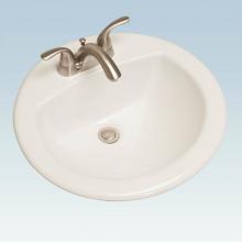 Western Pottery L190-4-W - Drop-In, 4'' Faucet Spread