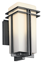 Kichler 49200BK - Outdoor Wall 1Lt