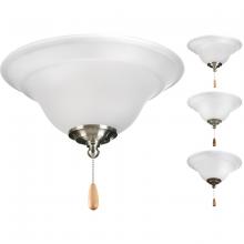 Progress Lighting P2628-01WB - Trinity Collection Two-Light Ceiling Fan Light