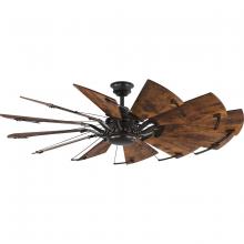 Progress Lighting P250000-129 - Springer Collection 60" Twelve-Blade 60" Ceiling Fan