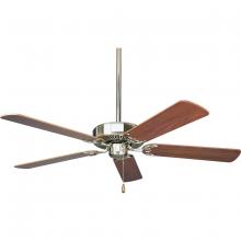 Progress Lighting P2501-09 - AirPro Collection Builder 52" 5-Blade Ceiling Fan