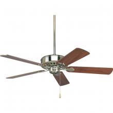 Progress Lighting P2503-09 - AirPro Collection Performance 52" Five-Blade Ceiling Fan