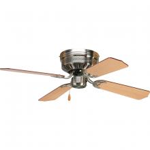 Progress Lighting P2524-09 - AirPro Collection 42" Four-Blade Hugger Ceiling Fan