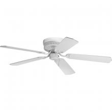 Progress Lighting P2525-30 - AirPro Collection 52" Five-Blade Hugger Ceiling Fan