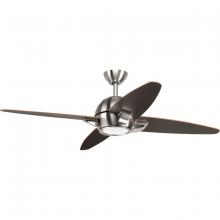 Progress Lighting P2542-0930K - Soar Collection 54" 4 Blade Fan w/ LED Light