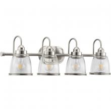 Progress Lighting P300181-009 - Saluda Collection Four-Light Bath & Vanity