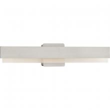 Progress Lighting P300406-009-CS - Semblance Collection 24 in. Brushed Nickel Medium Modern 3CCT Integrated LED Linear Vanity Light