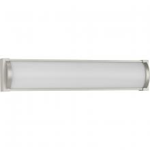 Progress Lighting P300408-009-30 - Barril Collection 24 in. Brushed Nickel Medium Modern Integrated LED Linear Vanity Light