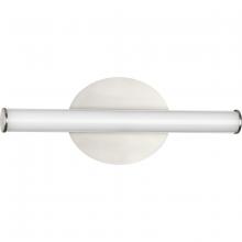 Progress Lighting P300410-009-CS - Phase 3 Collection 16 in. Brushed Nickel Small Modern 3CCT Integrated LED Linear Vanity Light